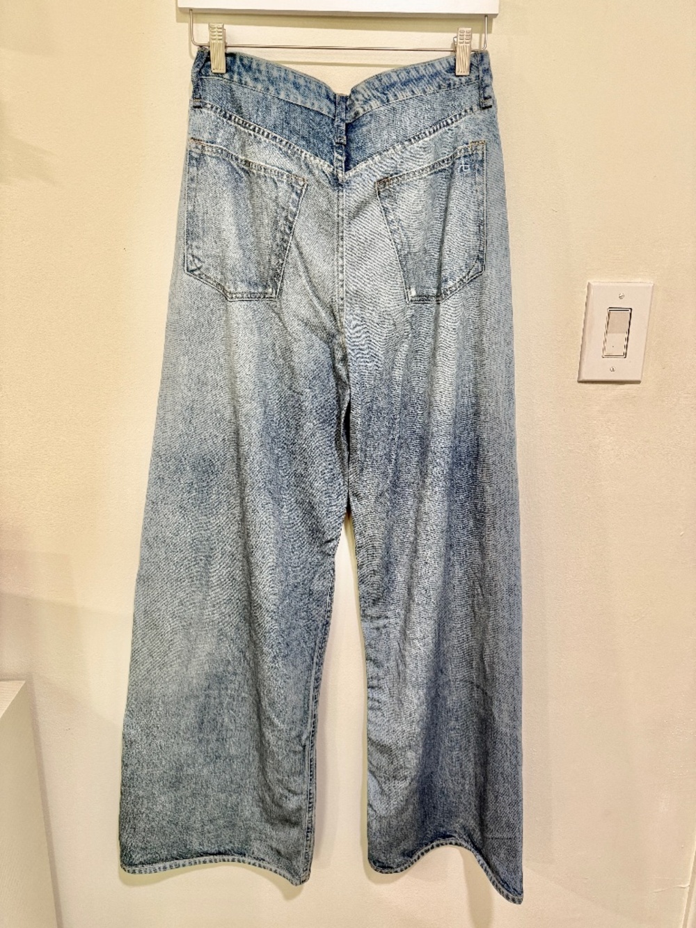 Rag & Bone Raily Miramar Terry Sofie Wide Pant  Size 27 - Picture 4 of 6